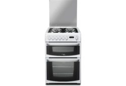 Hotpoint - CH60DHWFS - Dual Fuel Cooker - White